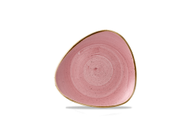 Stonecast Petal Pink Triangle Plate